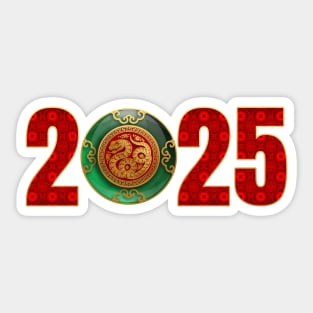 2025 Jade Chinese New Year of the Snake Sticker